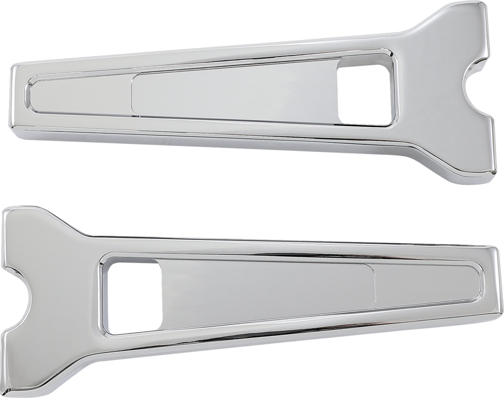 LA CHOPPERS Performance Risers - Straight - 8" - Chrome LA-7470-08C — image 1
