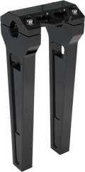LA CHOPPERS Performance Risers - Straight - 10"- Black Anodized LA-7470-10B — image 1