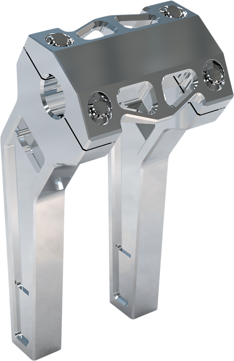 LA CHOPPERS Performance Risers - Pullback - 8" - Raw LA-7471-08R — image 1