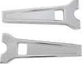 LA CHOPPERS Performance Risers - Straight - 8" x 1-1/4" - Chrome LA-7480-08C — image 1