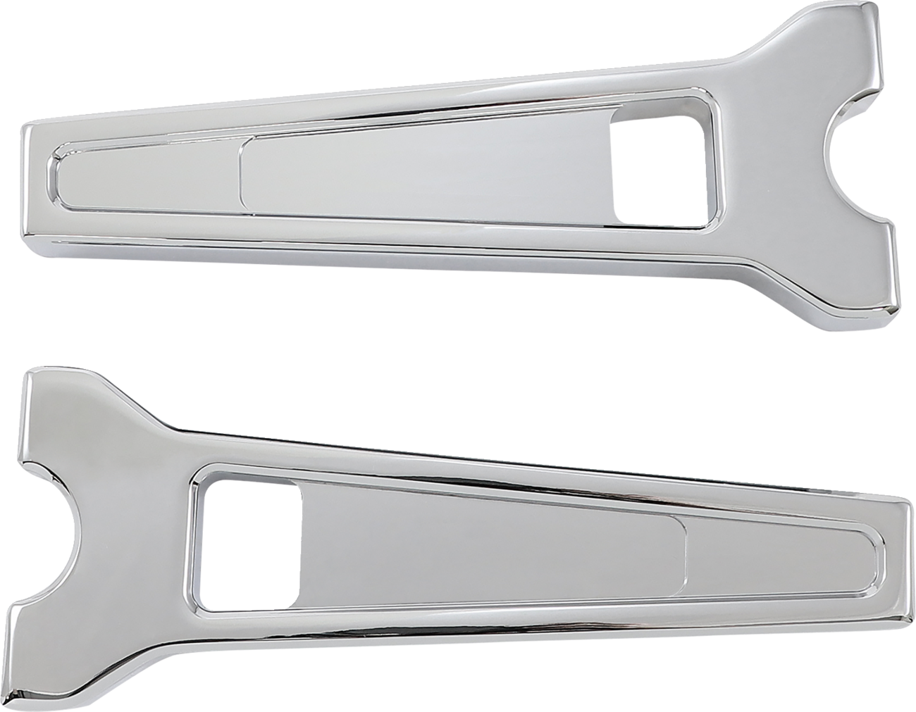 LA CHOPPERS Performance Risers - Straight - 8" x 1-1/4" - Chrome LA-7480-08C — image 1