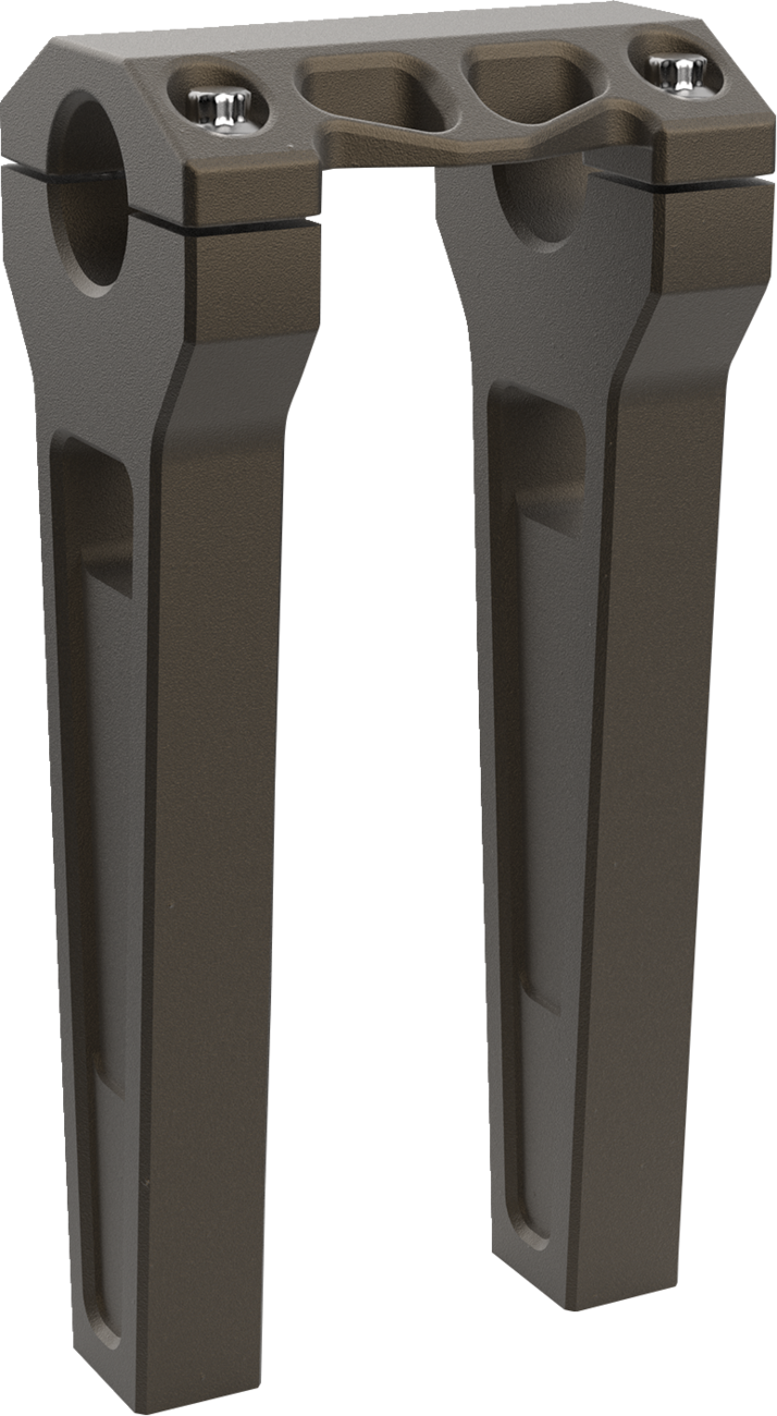 LA CHOPPERS Performance Risers - Straight - 8" x 1-1/4" - Bronze LA-7480-08Z — image 1