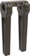 LA CHOPPERS Performance Risers - Straight - 8" x 1-1/4" - Bronze LA-7480-08Z — image 1