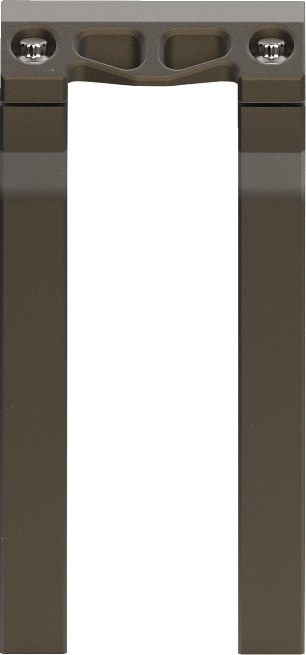LA CHOPPERS Performance Risers - Straight - 8" x 1-1/4" - Bronze LA-7480-08Z — image 2