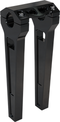 LA CHOPPERS Performance Risers - Straight - 10" x 1-1/4" - Black Anodized LA-7480-10B — image 1