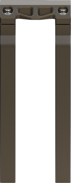 LA CHOPPERS Performance Risers - Straight - 10" x 1-1/4" - Bronze LA-7480-10Z — image 2