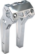 LA CHOPPERS Performance Risers - Pullback - 8" x 1-1/4" - Raw LA-7481-08R — image 1