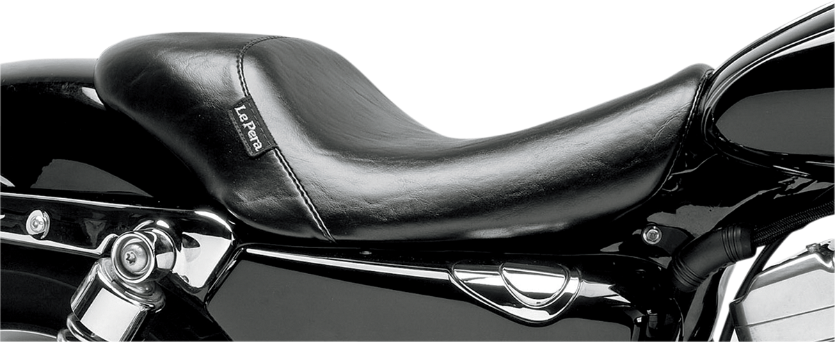 LE PERA Bare Bones Solo Seat - Smooth - Black - XL '07-'09 LCK-006 — image 1