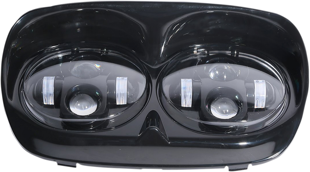 RIVCO PRODUCTS Headlight Assembly - LED - Black - '04-'13 FLTR LED-145B — image 1