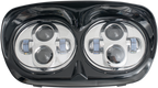 RIVCO PRODUCTS Headlight Assembly - LED - Black - '04-'13 FLTR LED-145B — image 2