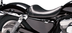 LE PERA Bare Bones Solo Seat - Smooth - Black - XL '04-'22 LF-006 — image 1