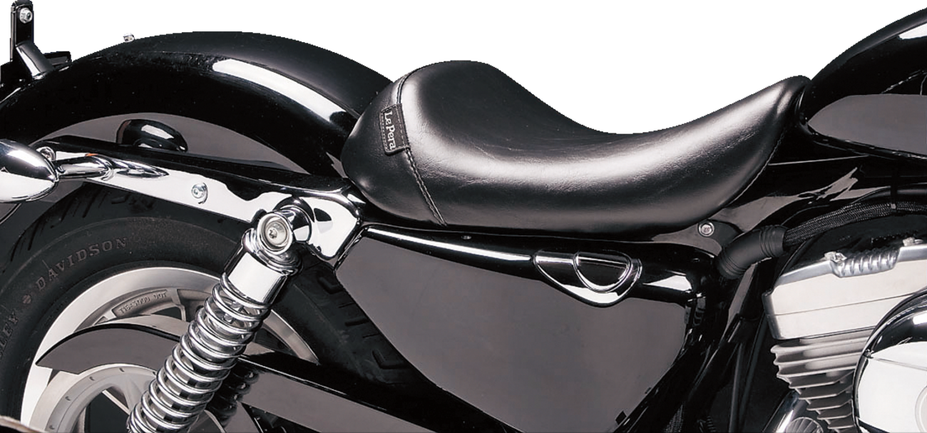 LE PERA Bare Bones Solo Seat - Smooth - Black - XL '04-'22 LF-006 — image 1