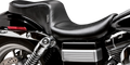 LE PERA Cherokee Seat - Smooth - Black - Wide Glide '04-'05 LF-023 — image 1