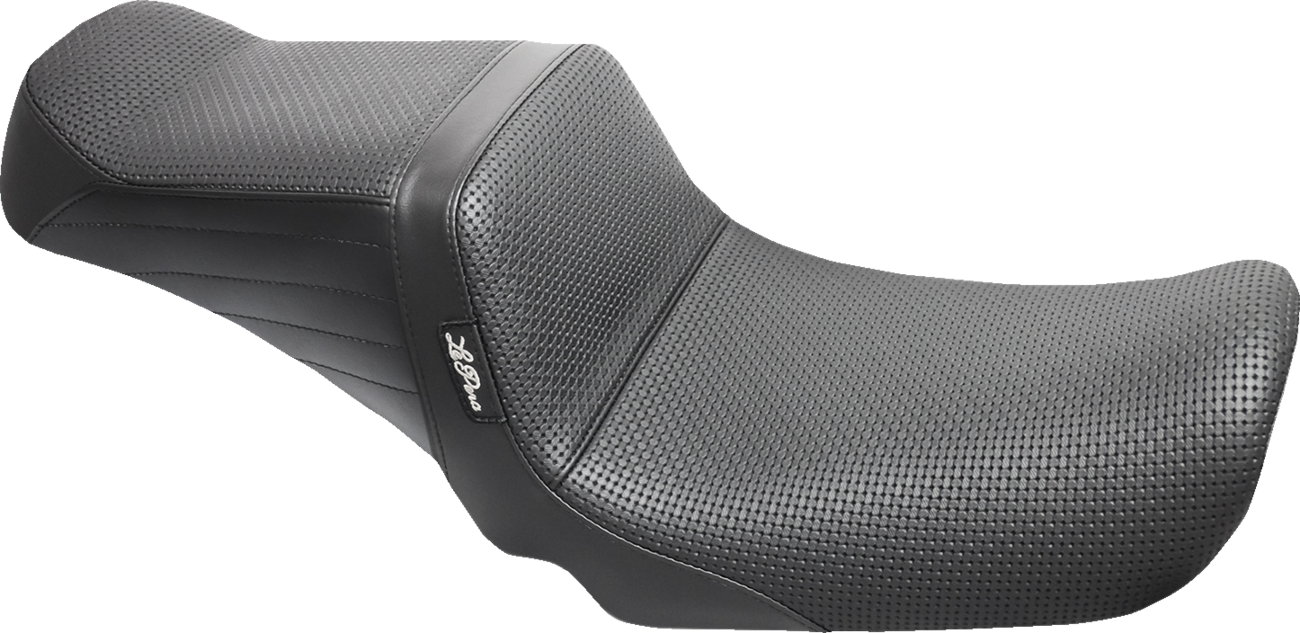 LE PERA Tailwhip Seat - Basketweave - Black - FXD '04-'05 LF-581BW — image 1