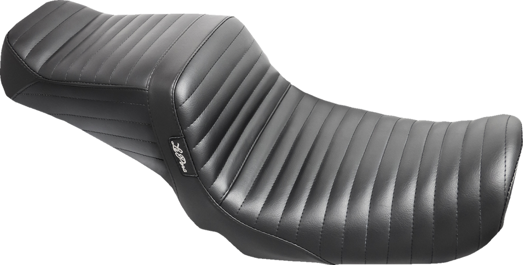LE PERA Tailwhip Seat - Pleated - Black - FXD '04-'05 LF-581PT — image 1