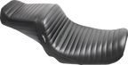 LE PERA Tailwhip Seat - Pleated - Black - FXD '04-'05 LF-581PT — image 1