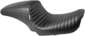 LE PERA Kickflip Seat - Pleated - Black - FXD '04-'05 LF-591PT — image 1