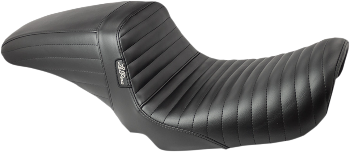 LE PERA Kickflip Seat - Pleated - Black - FXD '04-'05 LF-591PT — image 1