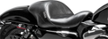 LE PERA Aviator Up Front Solo Seat - Smooth - Black - XL '04-'22 LFU-316 — image 1