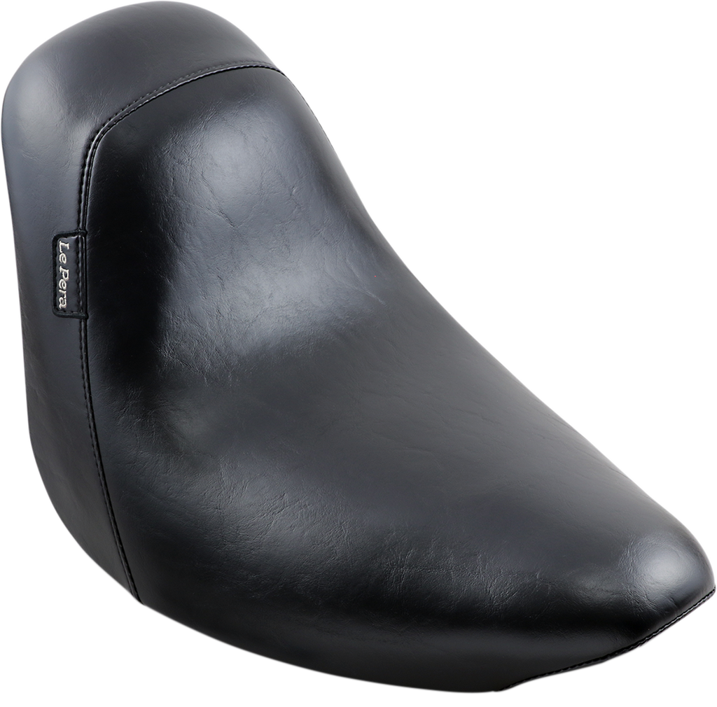 LE PERA Bare Bones Solo Seat - Smooth - Black - FXST '06-'17 LGK-007 — image 1