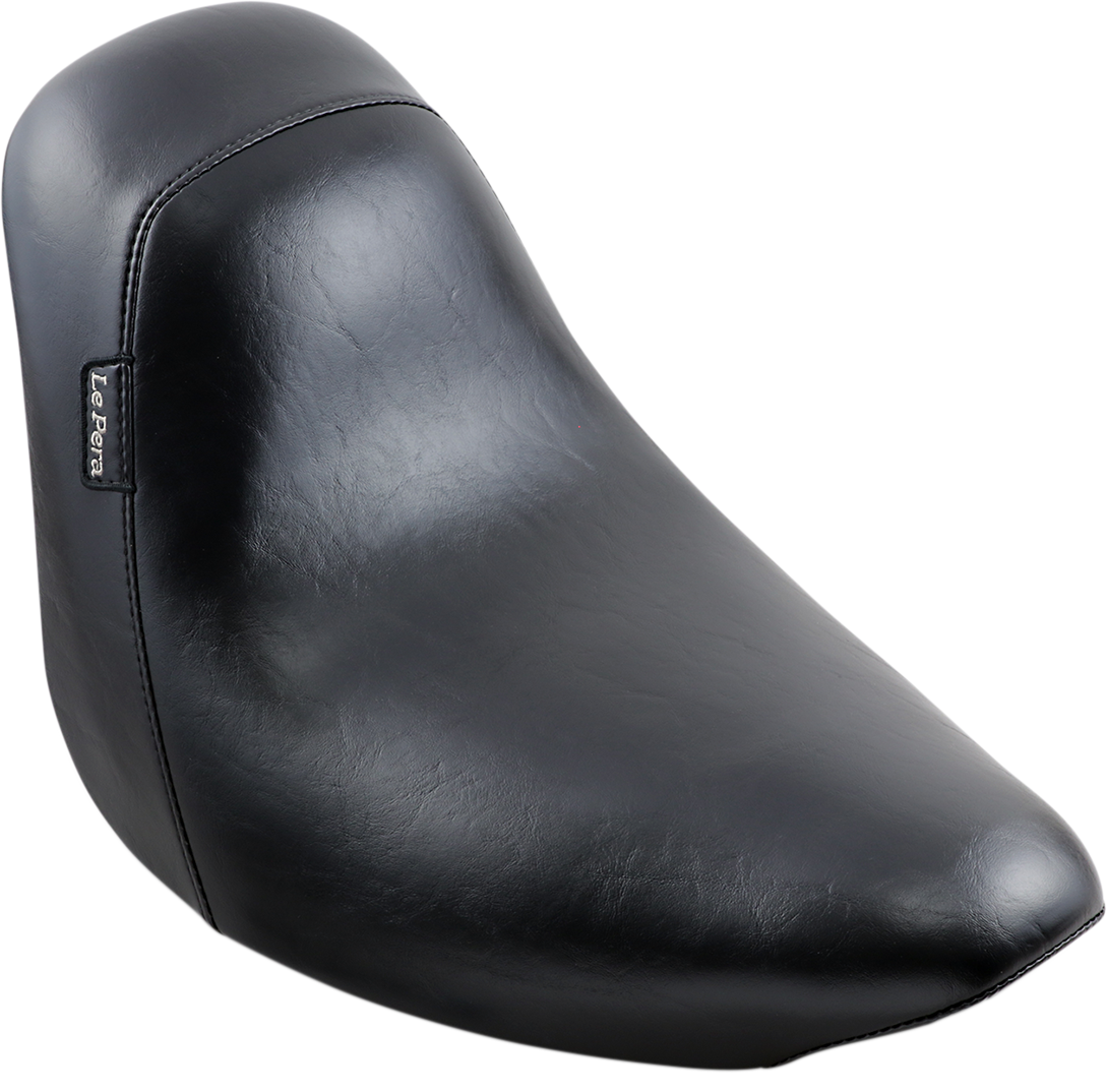 LE PERA Bare Bones Solo Seat - Smooth - Black - FXST '06-'17 LGK-007 — image 1