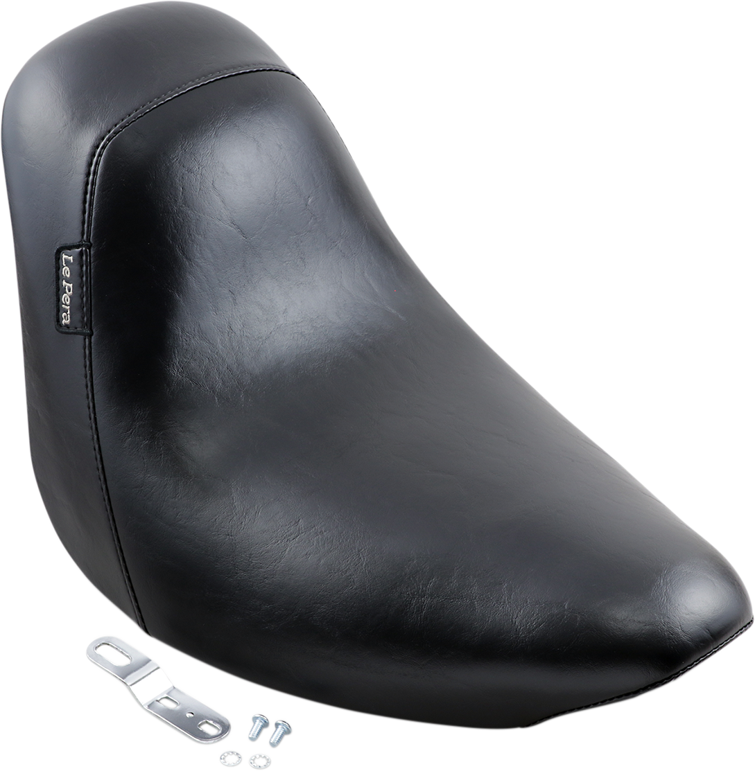 LE PERA Bare Bones Solo Seat - Smooth - Black - FXST '06-'17 LGK-007 — image 2