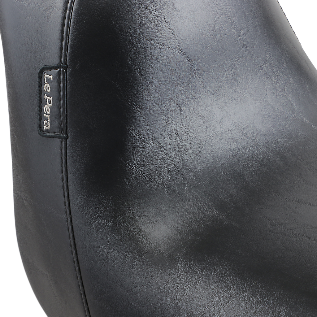 LE PERA Bare Bones Solo Seat - Smooth - Black - FXST '06-'17 LGK-007 — image 4