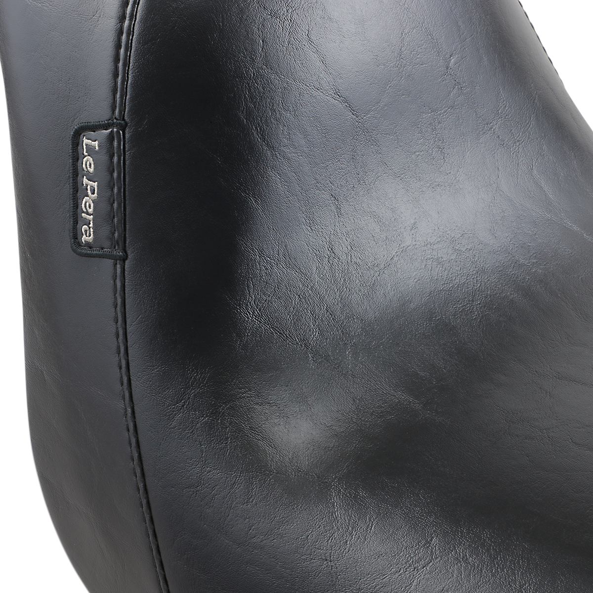 LE PERA Bare Bones Solo Seat - Smooth - Black - FXST '06-'17 LGK-007 — image 4