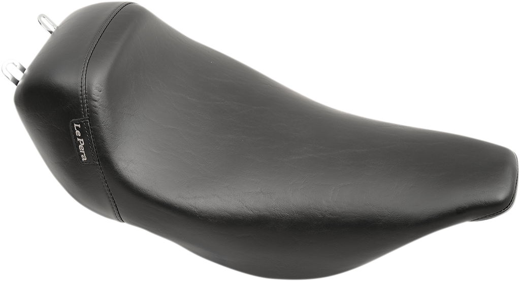 LE PERA Bare Bones Solo Seat - Smooth - Black - FLT '02-'07 LH-005 — image 1