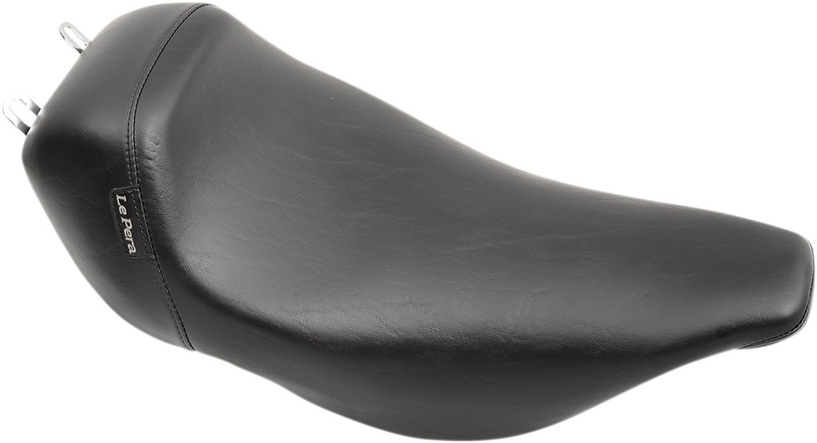 LE PERA Bare Bones Solo Seat - Smooth - Black - FLT '02-'07 LH-005 — image 1