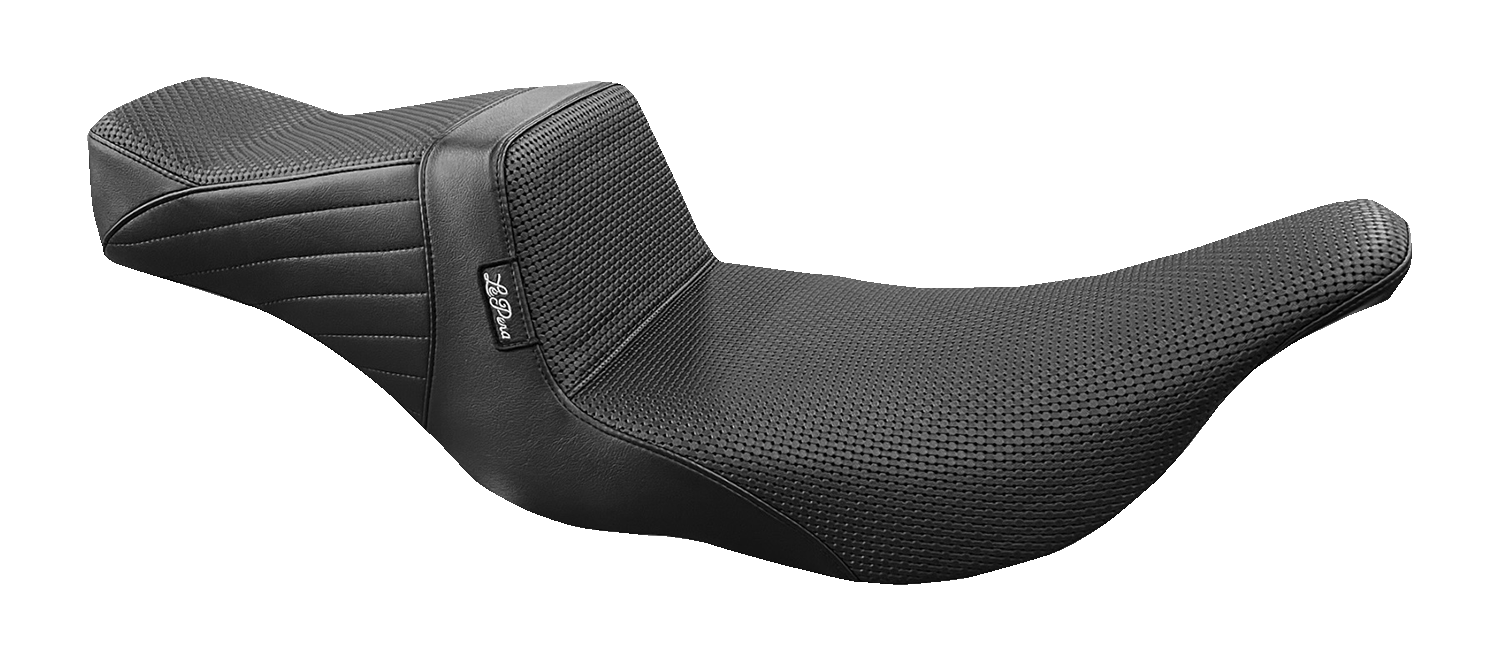 LE PERA Tailwhip Seat - Basketweave - Black - FL '97-'07 LH-587BW — image 1