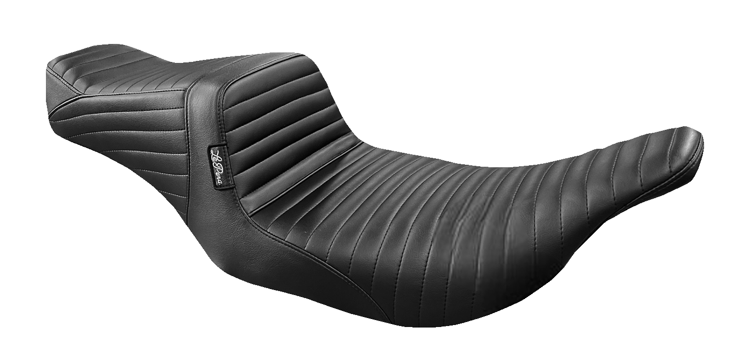 LE PERA Tailwhip Seat - Pleated - Black - FL '97-'07 LH-587PT — image 1