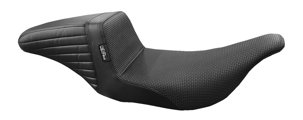 LE PERA Kickflip Seat - Basketweave - Black - FL '97-'07 LH-597BW — image 1