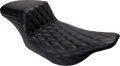 LE PERA Kickflip Seat - Double Diamond - Black - FL '97-'07 LH-597DD — image 1