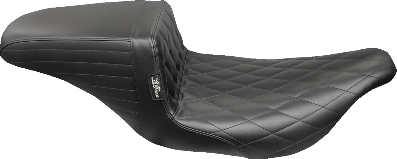 LE PERA Kickflip Seat - Diamond - Black - FL '97-'07 LH-597DM — image 1