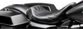 LE PERA Bare Bones Solo Seat - Diamond Stitch - Black - FL '08-'25 LK-005DM — image 1