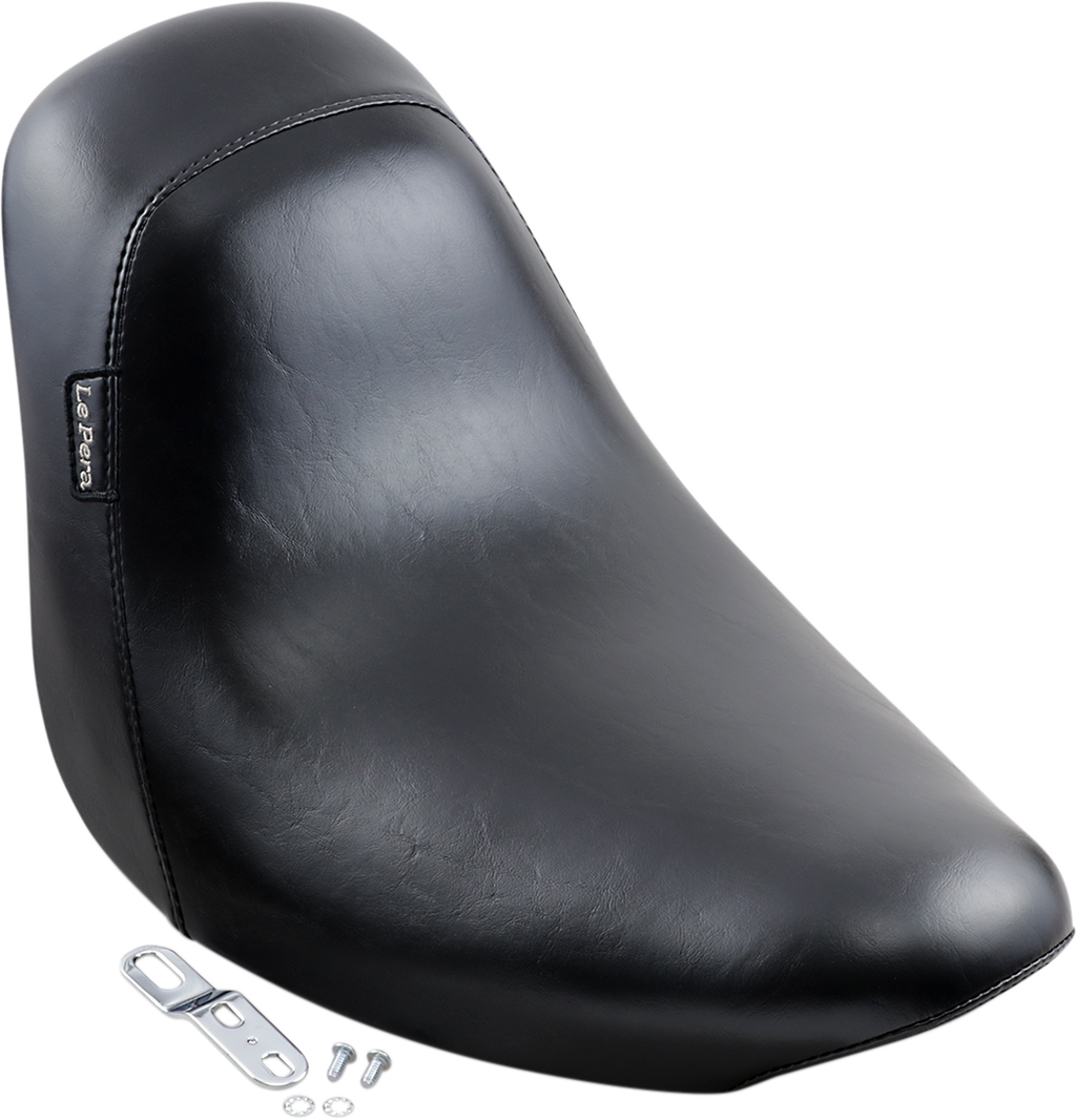 LE PERA Bare Bones Solo Seat - Smooth - Black - FL/FX '06-'17 LK-007 — image 2