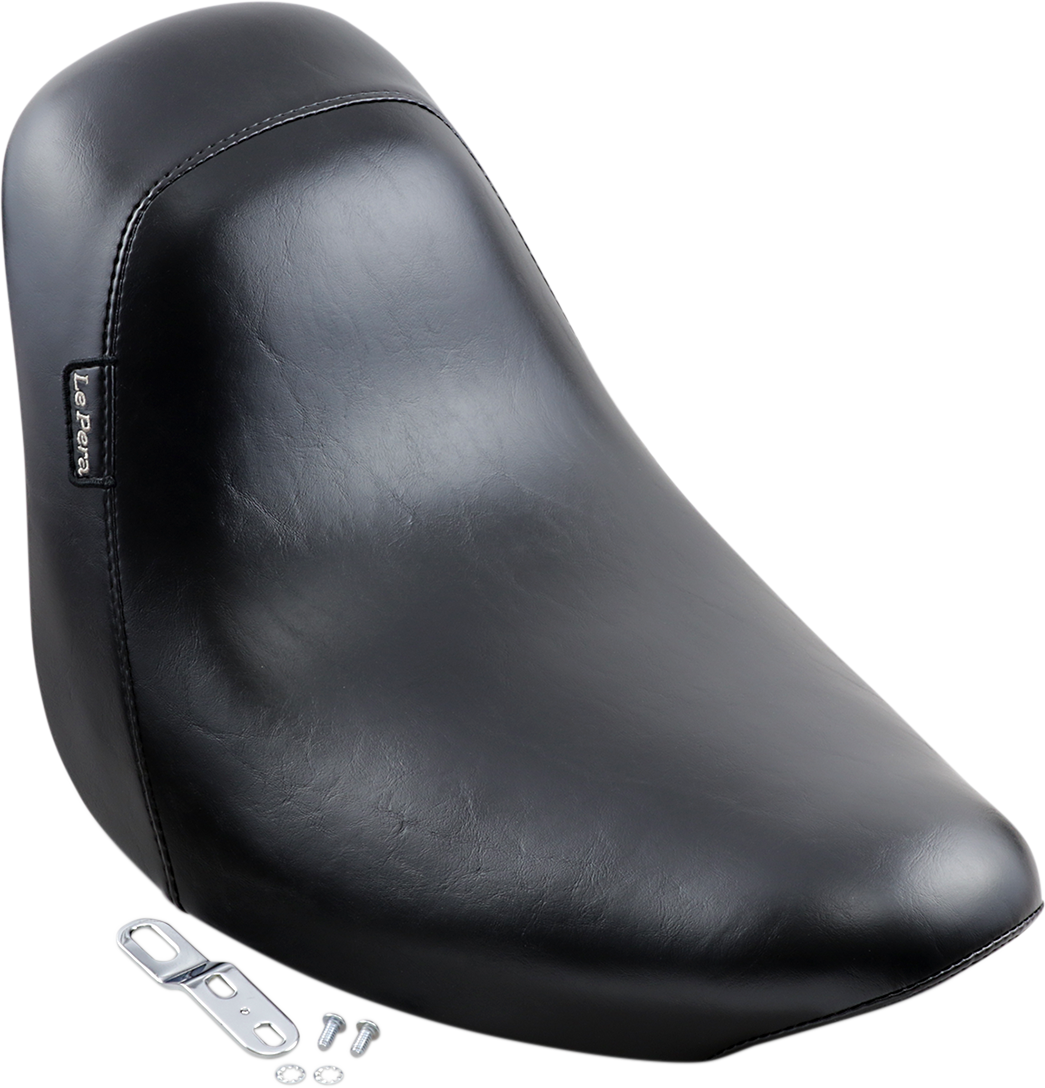 LE PERA Bare Bones Solo Seat - Smooth - Black - FL/FX '06-'17 LK-007 — image 2