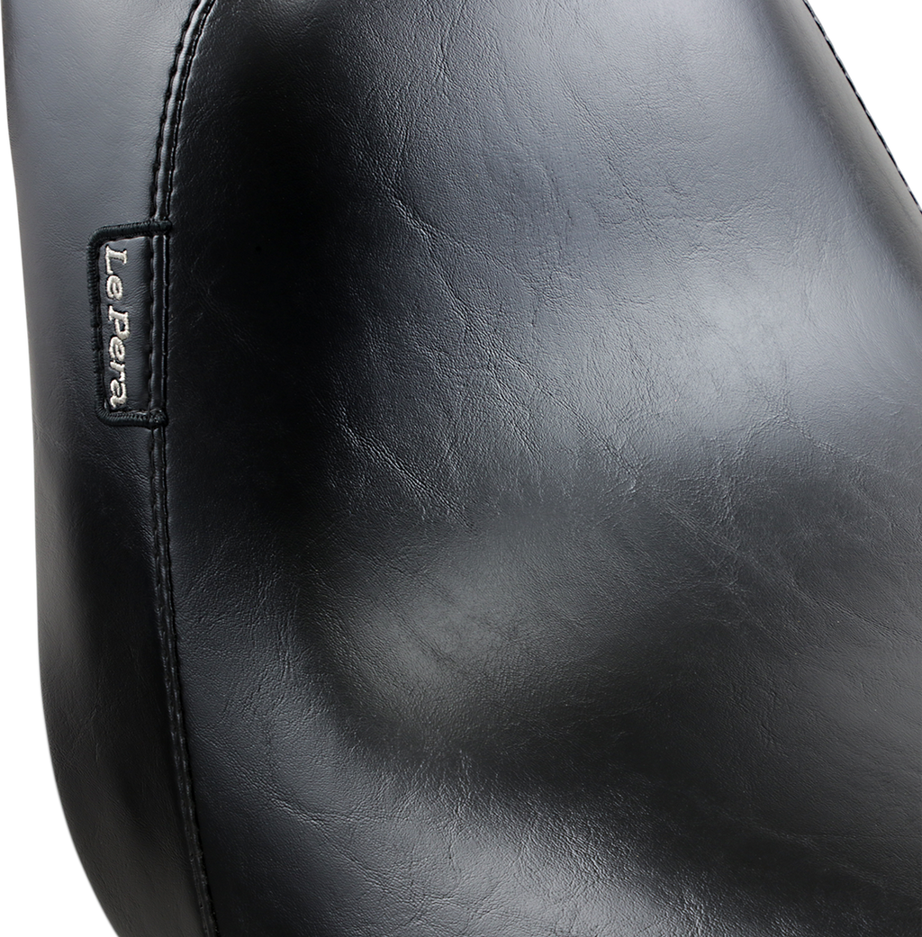LE PERA Bare Bones Solo Seat - Smooth - Black - FL/FX '06-'17 LK-007 — image 4