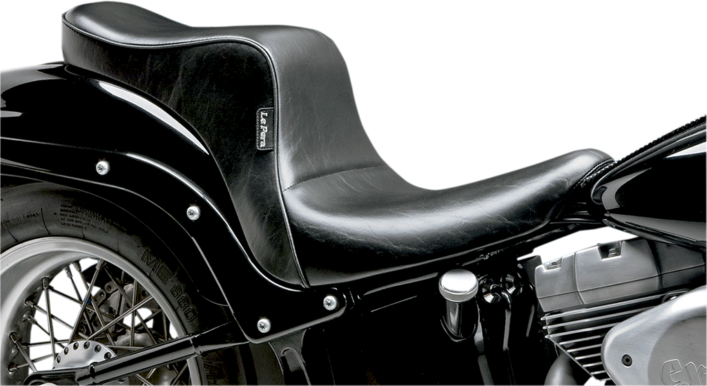 LE PERA Cherokee Seat - Smooth - Black - FXST/FLST '06-'17 LK-020 — image 1