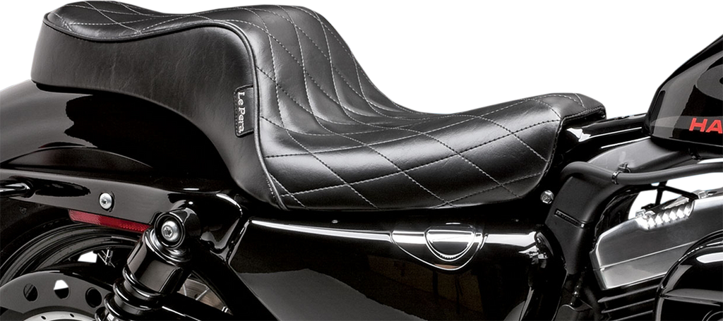 LE PERA Cherokee Seat - Diamond - Black - XL '04-'22 LK-026DM — image 1
