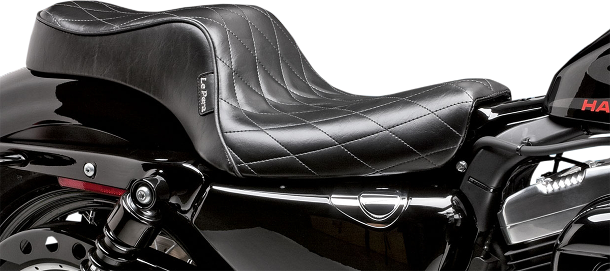 LE PERA Cherokee Seat - Diamond - Black - XL '04-'22 LK-026DM — image 1