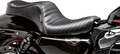 LE PERA Cherokee Seat - Pleated - Black - XL '04-'22 LK-026PT — image 1