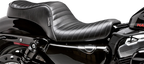 LE PERA Cherokee Seat - Pleated - Black - XL '04-'22 LK-026PT — image 1