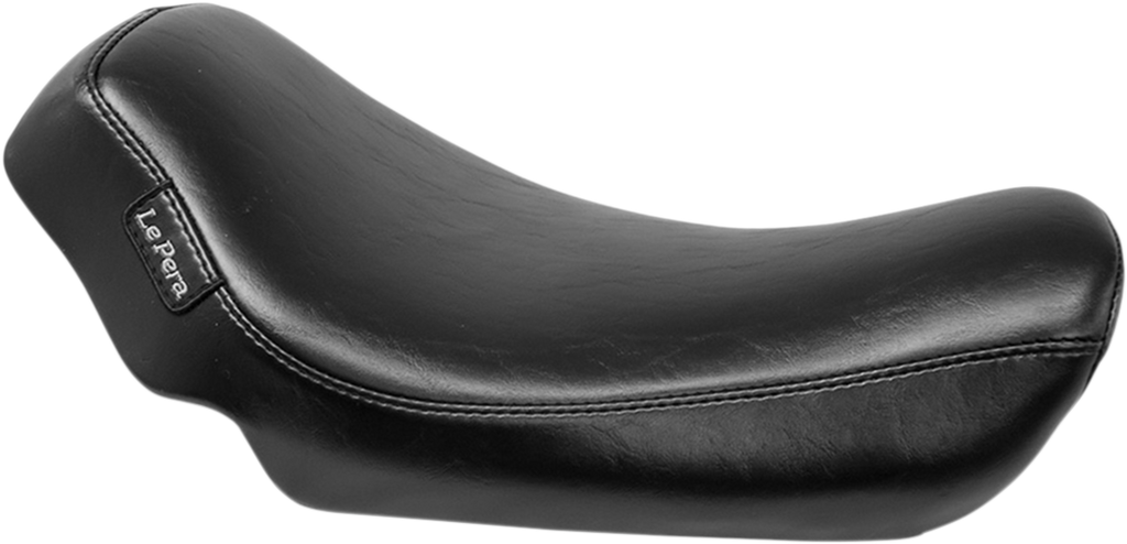 LE PERA Streaker Solo Seat - Smooth - Black - Dyna '06-'17 LK-351 — image 1