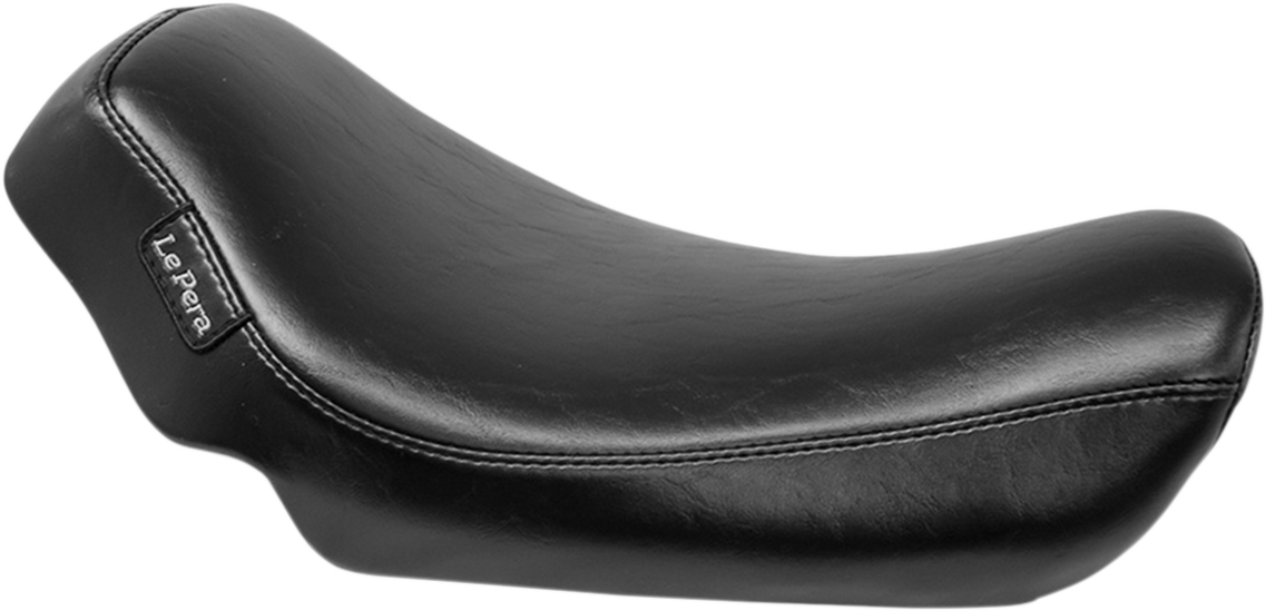 LE PERA Streaker Solo Seat - Smooth - Black - Dyna '06-'17 LK-351 — image 1