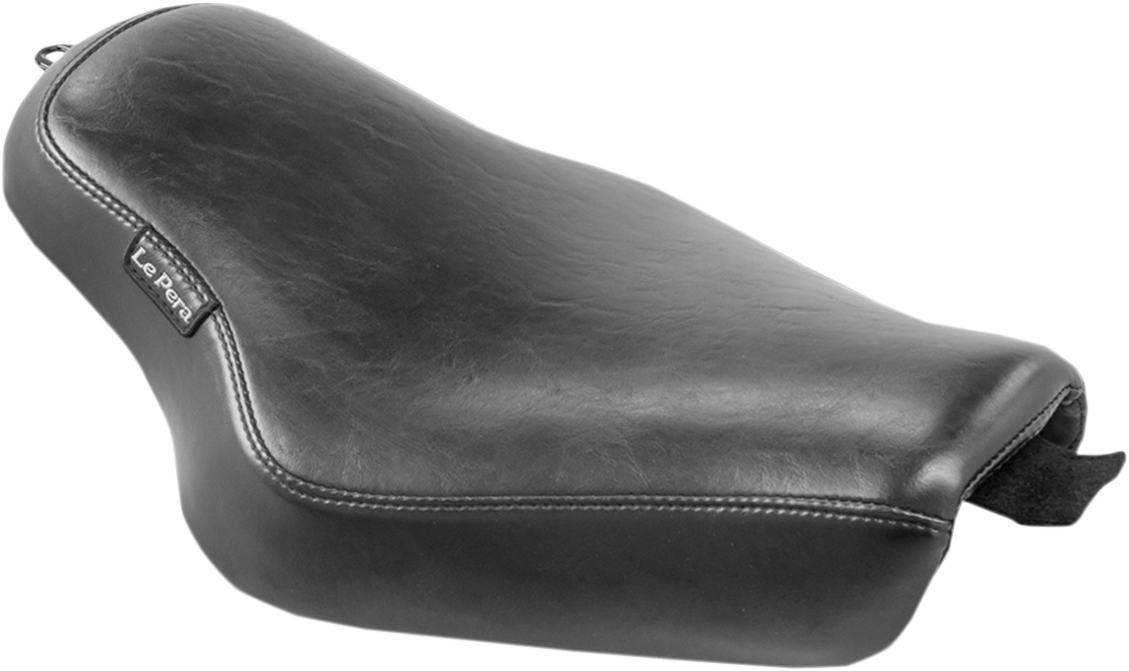 LE PERA Streaker Solo Seat - Smooth - Black - Dyna '06-'17 LK-351 — image 2