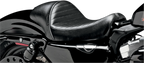 LE PERA Stubs Cafe Seat - Pleated - Black - XL '04-'23 LK-426PT — image 1