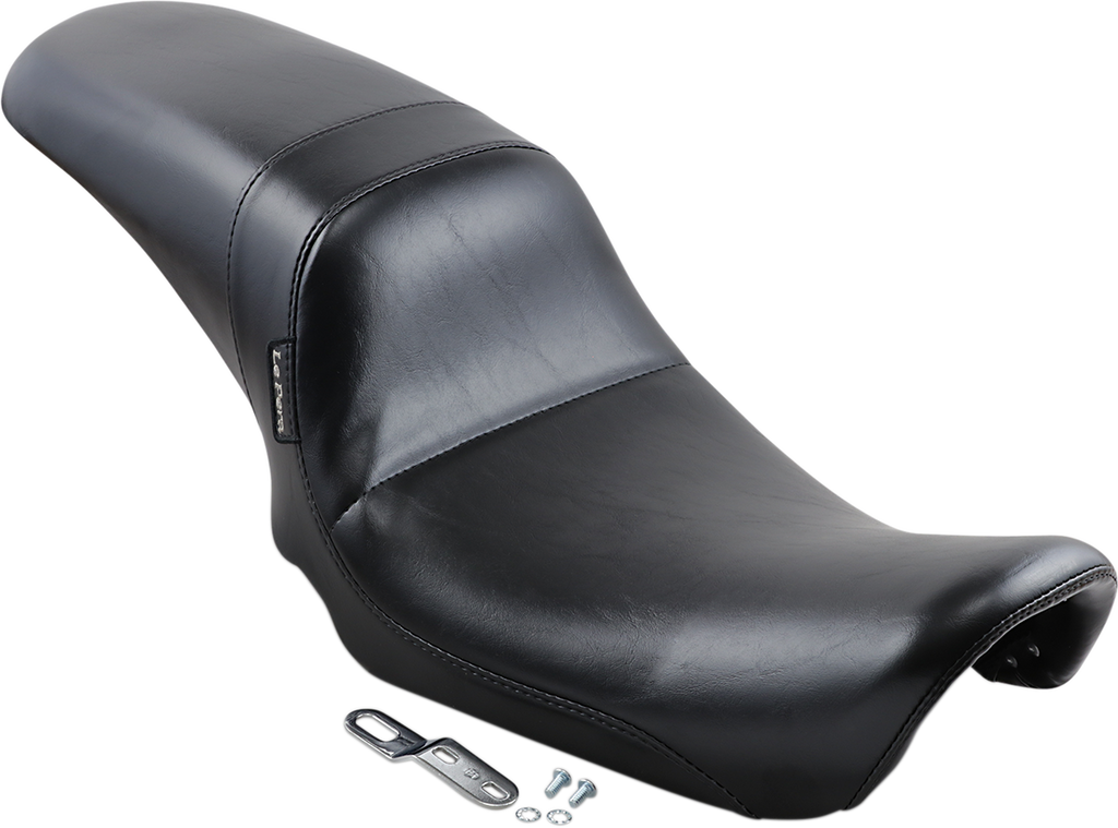 LE PERA Daytona Sport Seat - Smooth - Black - Dyna '06-'17 LK-510 — image 2