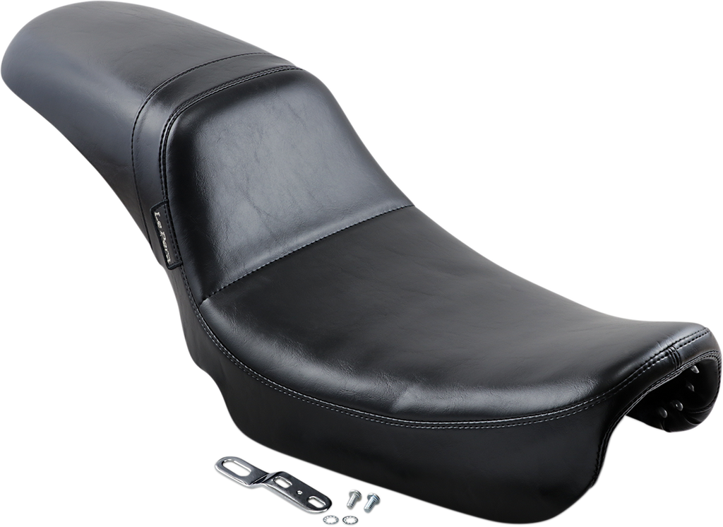 LE PERA Daytona Daddy Long Legs Seat - Black - Dyna '06-'17 LK-510DL — image 2